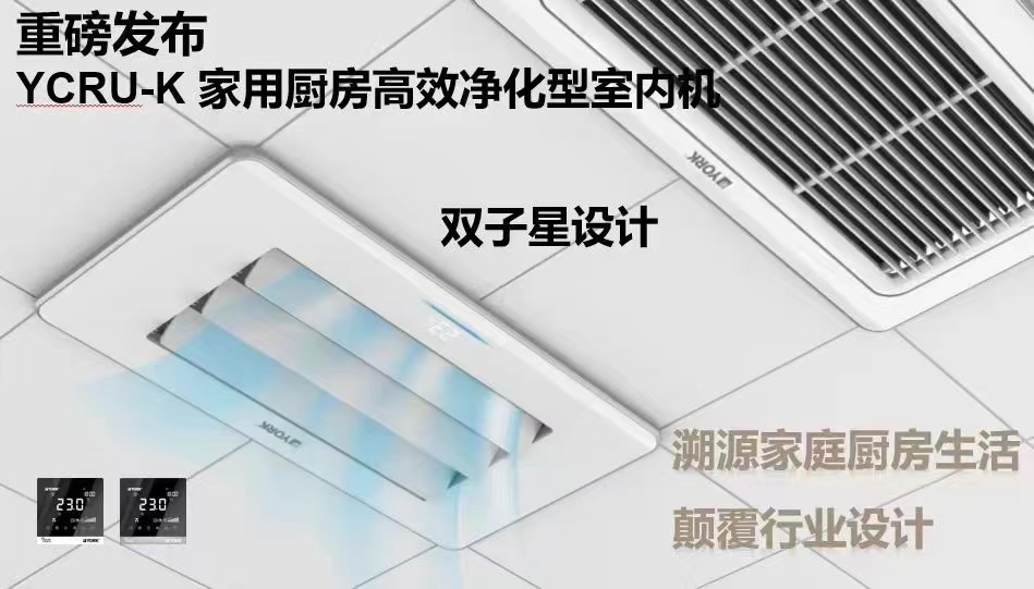 家用廚房高效凈化型室內機